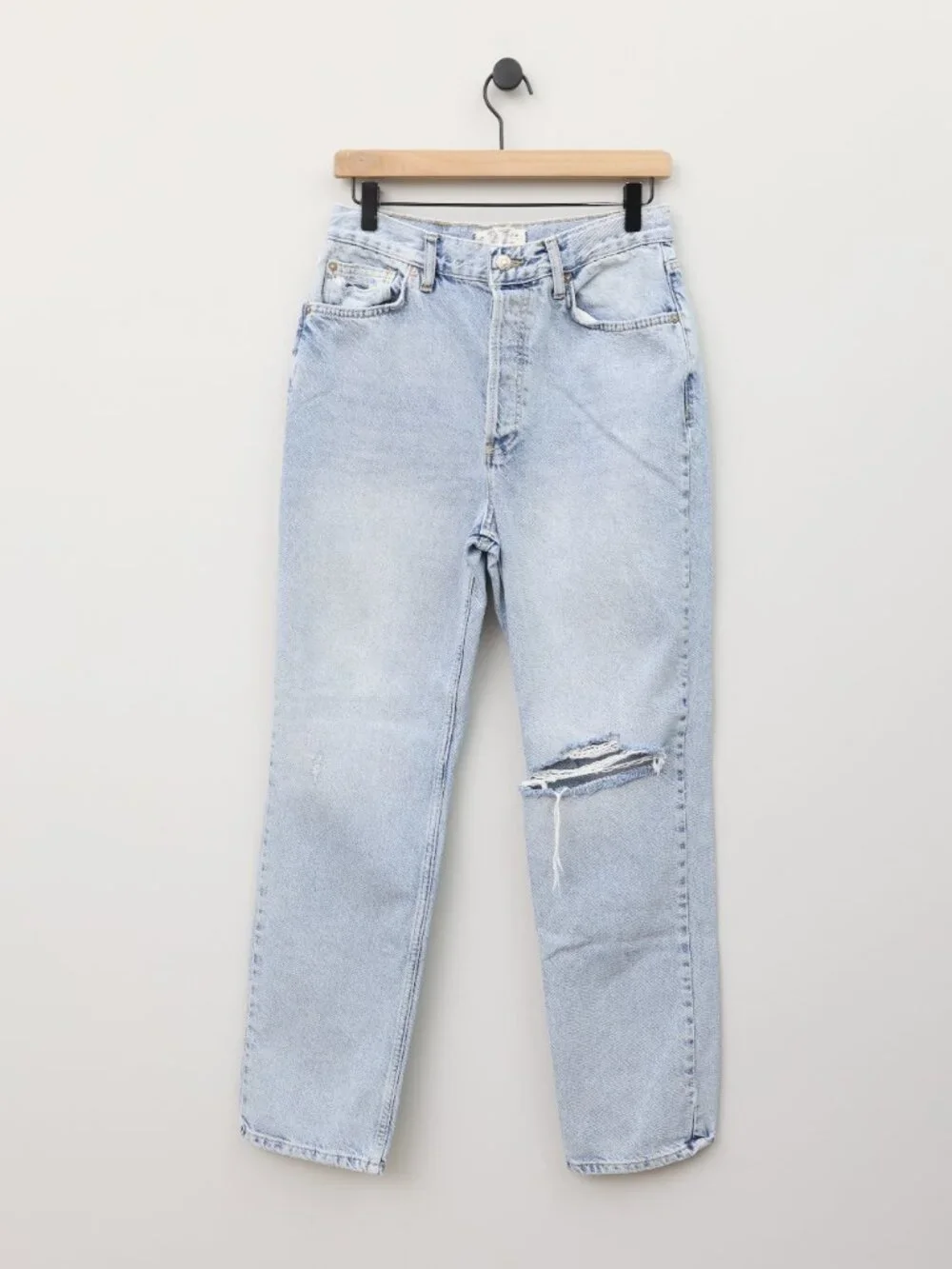 FREE PEOPLE x We The Free‎ The Lasso Jean True Blue Size 27